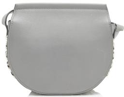 Givenchy Calfskin Infinity Saddle Mini Bag - Calfskin - Grey