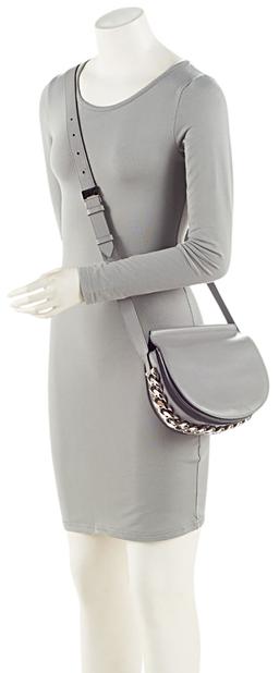 Givenchy Calfskin Infinity Saddle Mini Bag - Calfskin - Grey