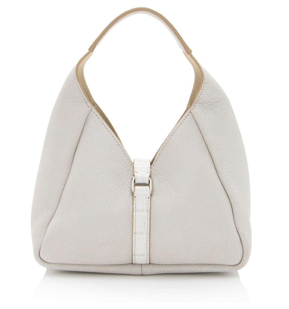 Givenchy Calfskin Mini G Hobo - Calfskin - White