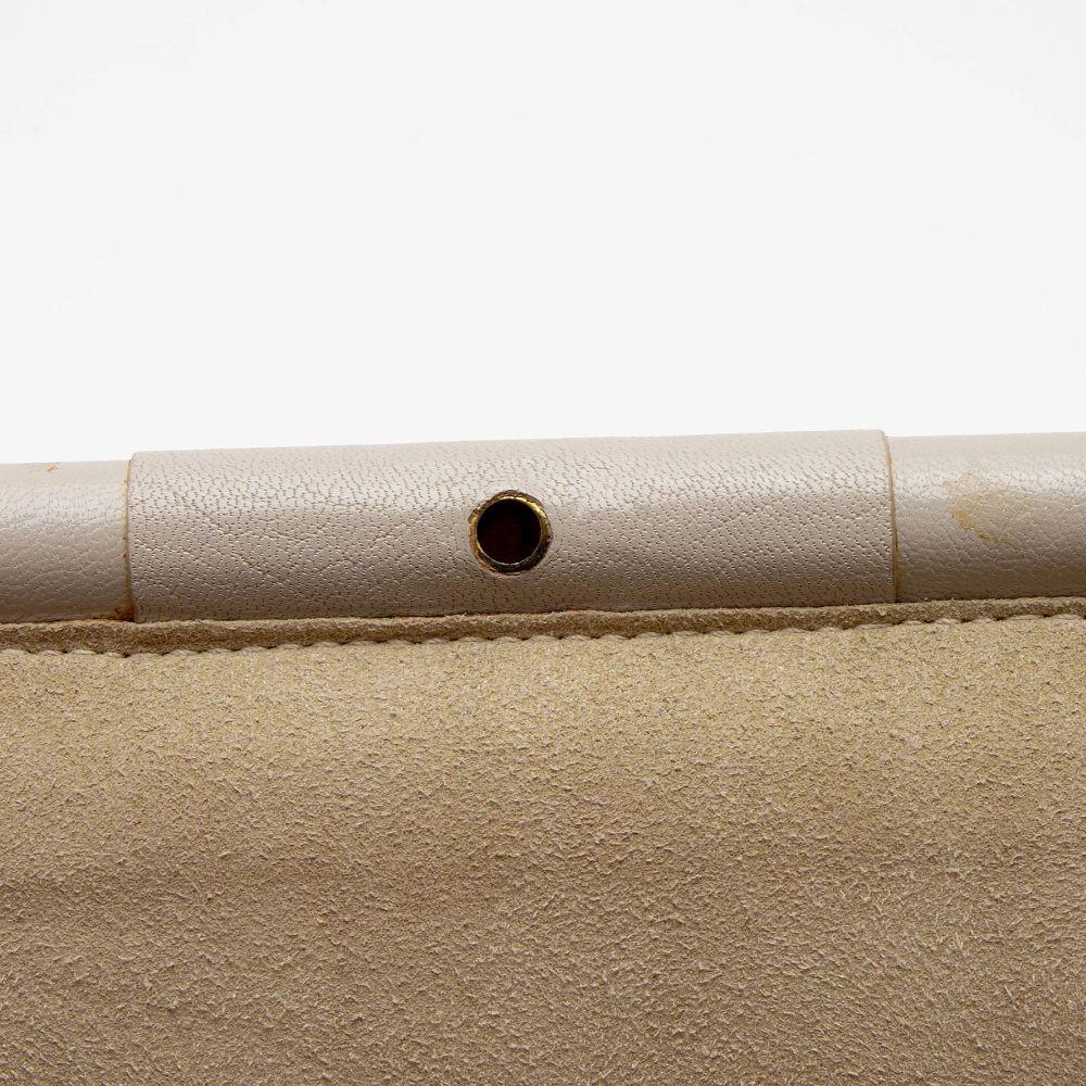 Givenchy Leather Gem Large Shoulder Bag - Leather - Beige