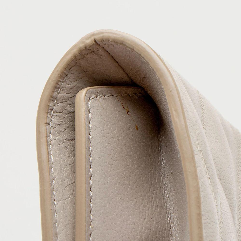 Givenchy Leather Gem Large Shoulder Bag - Leather - Beige