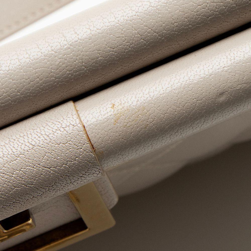 Givenchy Leather Gem Large Shoulder Bag - Leather - Beige