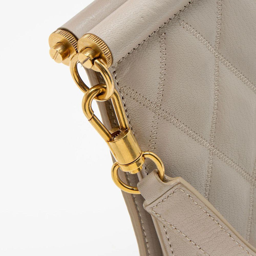 Givenchy Leather Gem Large Shoulder Bag - Leather - Beige