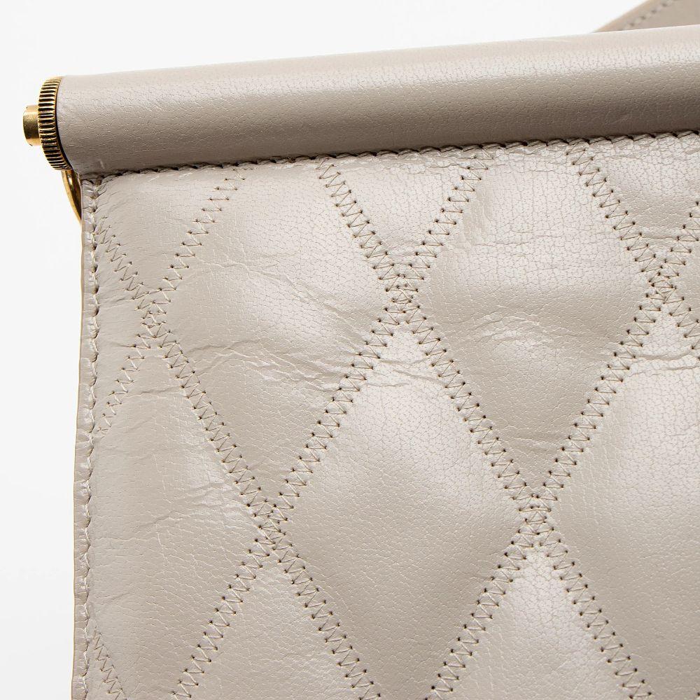 Givenchy Leather Gem Large Shoulder Bag - Leather - Beige