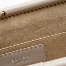 Givenchy Leather Gem Large Shoulder Bag - Leather - Beige