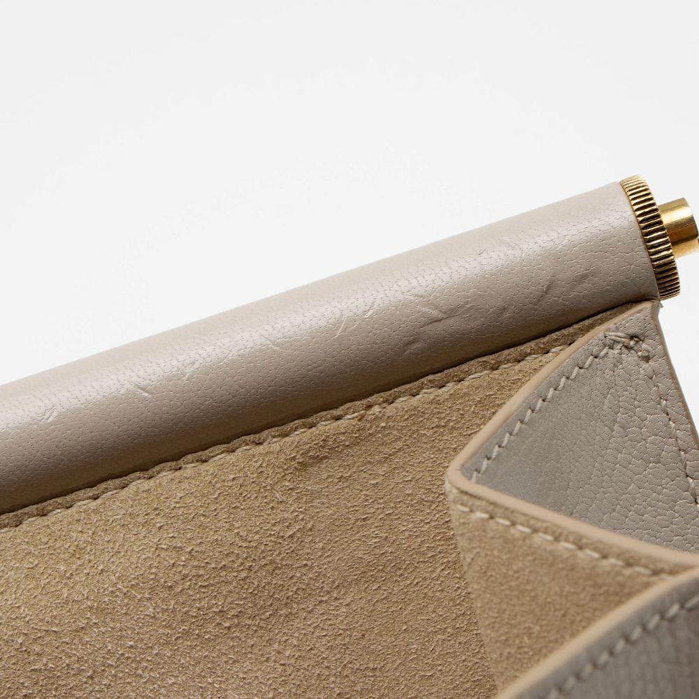 Givenchy Leather Gem Large Shoulder Bag - Leather - Beige