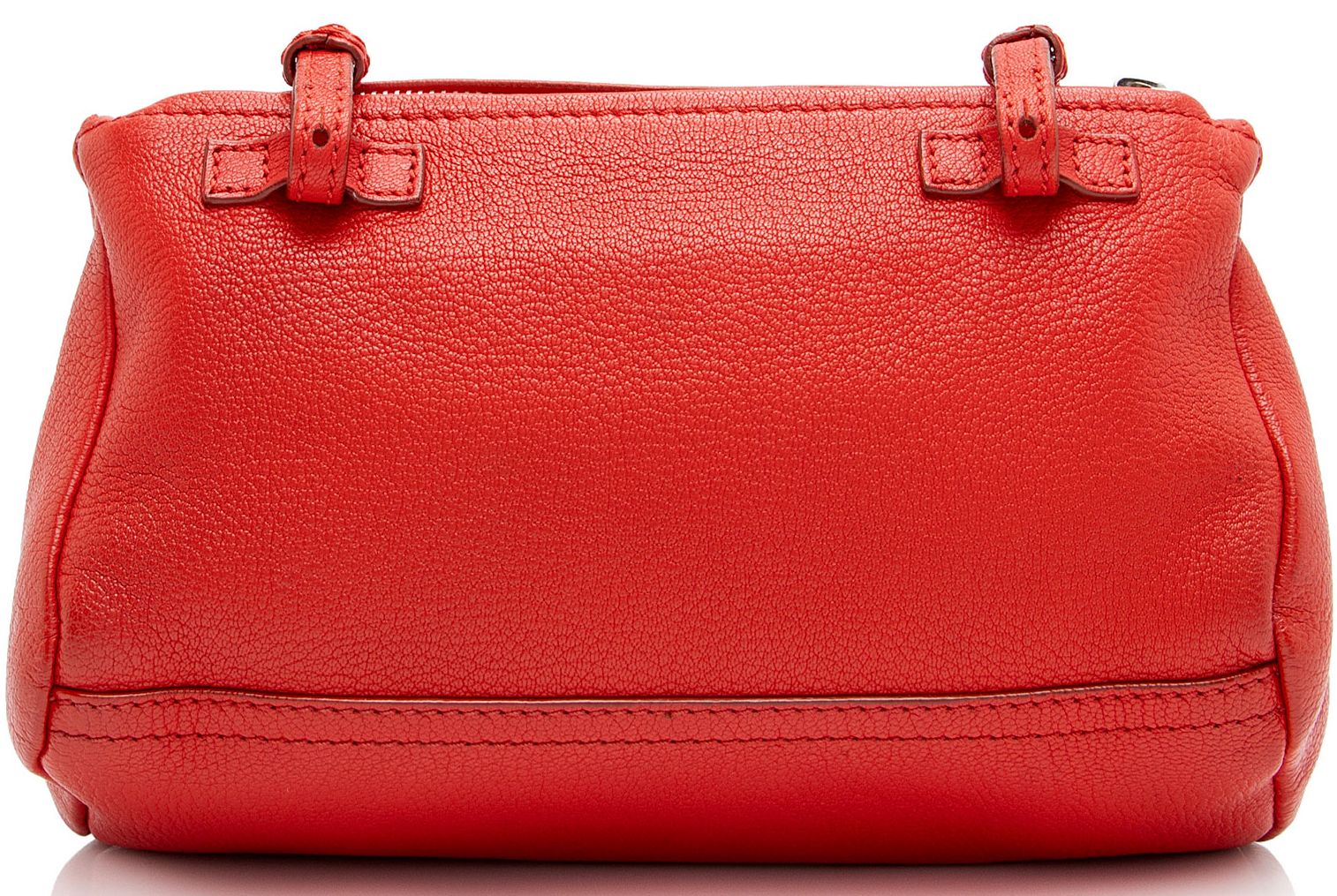 Givenchy Leather Pandora Mini Shoulder Bag - Leather - Red