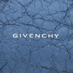 Givenchy Metallic Leather Voyou Medium Hobo - Metallic Leather - Blue