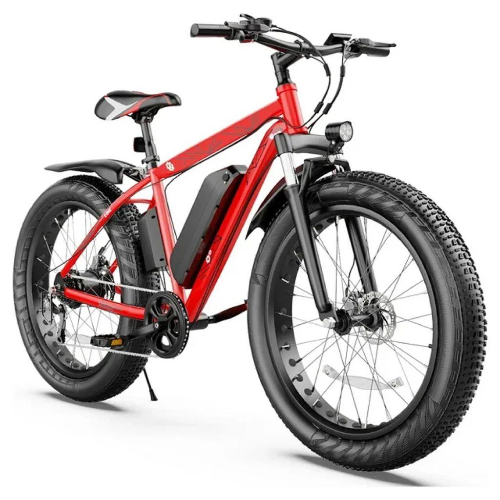 Gocio  UL2849 500W 26" Electric Mountain Bicycle Snow Ebike - Red - Excellent