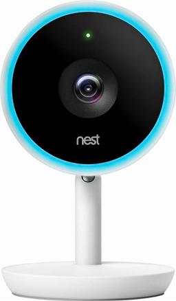 Google Nest Cam Indoor IQ Security Camera NC3100US - White