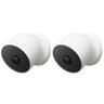 Google Nest Cam Outdoor or Indoor (2pcs) - White