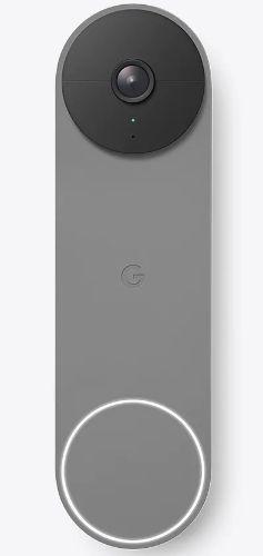 Google  Nest Doorbell (Battery) Camera - Ash - Excellent