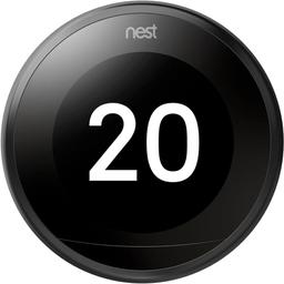 Google Nest Learning Smart Wifi Thermostat (Gen 3) - Black