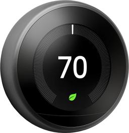 Google Nest Learning Smart Wifi Thermostat (Gen 3) - Black
