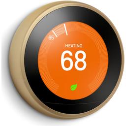 Google Nest Learning Smart Wifi Thermostat (Gen 3) - Brass