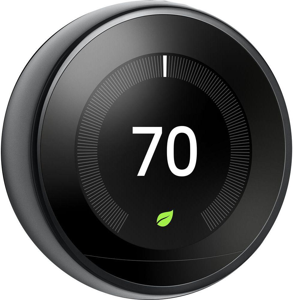 Google Nest Learning Smart Wifi Thermostat (Gen 3) - Mirror Black