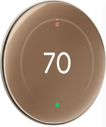 Google Nest Learning Thermostat (4th Gen) - Gold