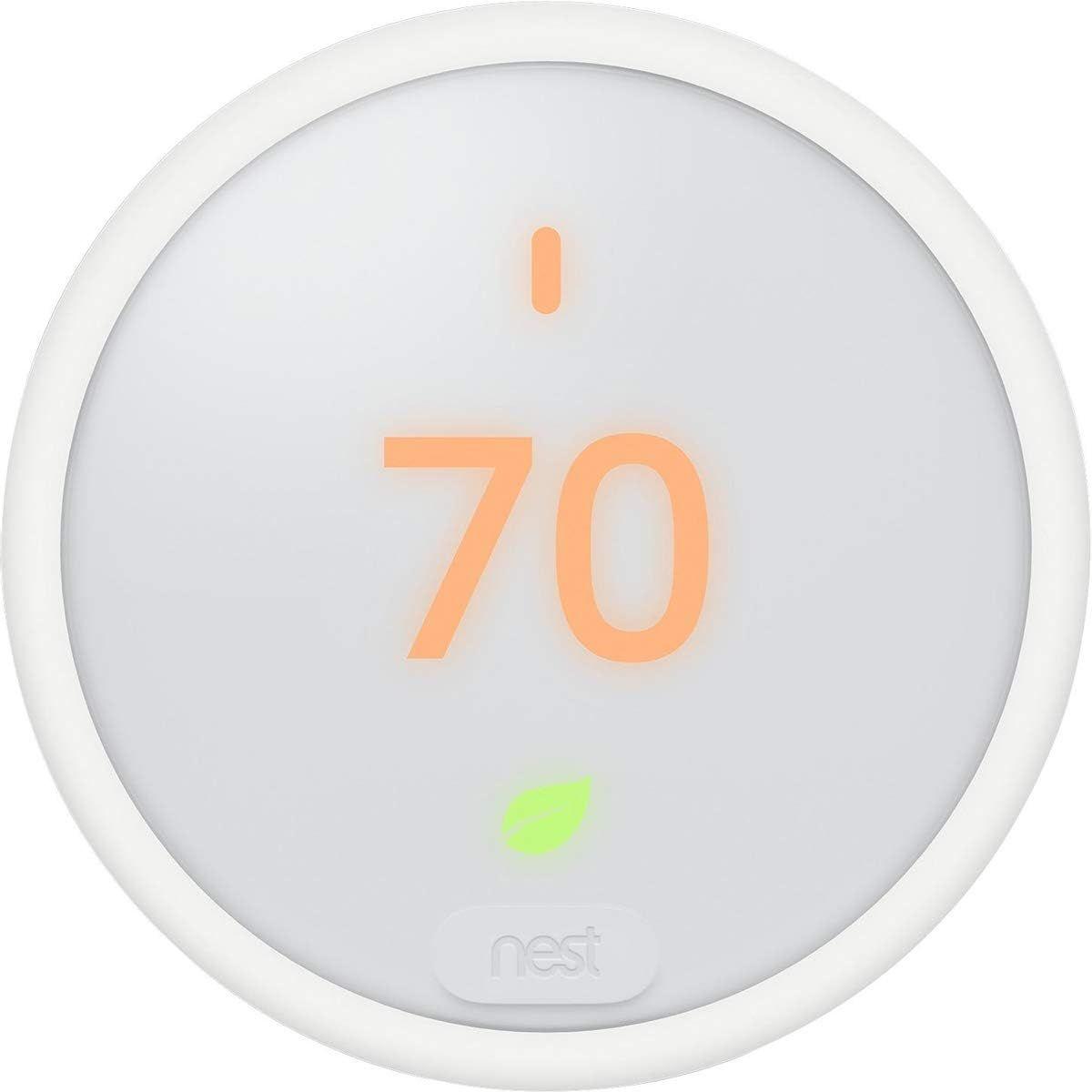 Google Nest Smart Thermostat E (3rd Gen) - Frosted White