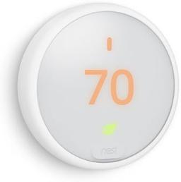 Google Nest Smart Thermostat E (3rd Gen) - Frosted White