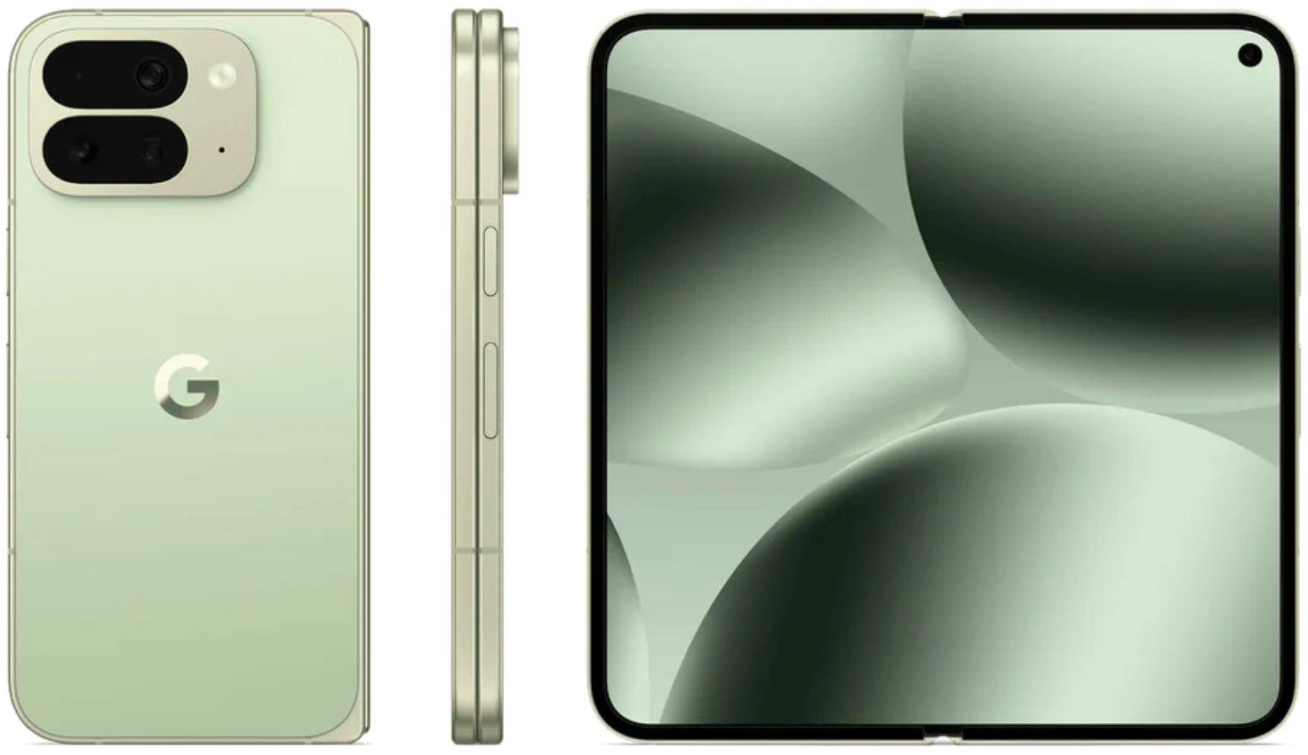 Google Pixel 10 Pro Fold - 256GB - 1 Physical SIM + eSIM - Jade - Unlocked