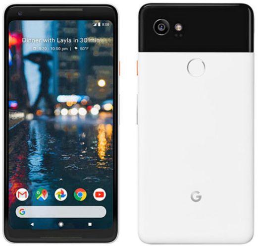 Google Pixel 2 XL 64GB for Verizon in Black & White in Good condition