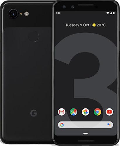 Google Pixel 3 64GB for Verizon in Just Black in Acceptable condition