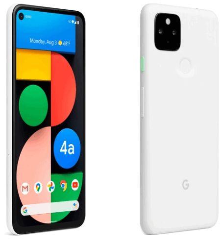 Google Pixel 4a (5G) 128GB for Verizon in Clearly White in Excellent condition