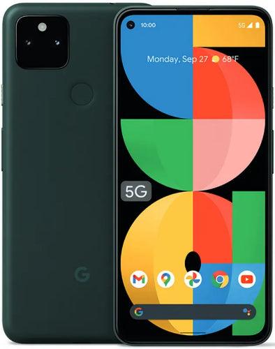Google Pixel 5a (5G) 128GB Unlocked in Mostly Black in Acceptable condition