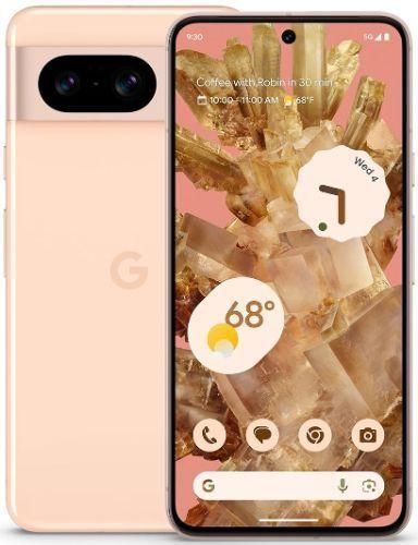 Google Pixel 8 (5G) 128GB for T-Mobile in Rose in Pristine condition