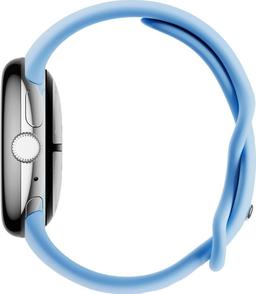 Google Pixel Watch 2 (Bluetooth + LTE) - 32GB - 1.2 inch - Polished Silver Aluminum Case with Bay Fluoroelastomer Active Band