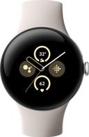Google Pixel Watch 2 Aluminum 1.2 inch in Polished Silver in Excellent condition