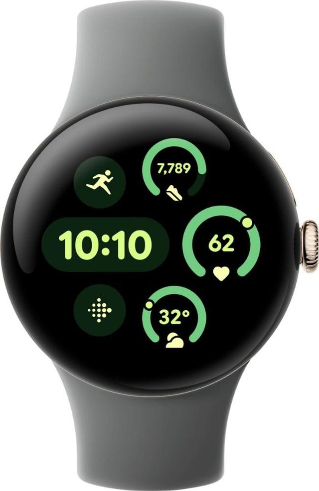 Google Pixel Watch 3 100% Recycled Aluminum 45mm in Champagne Gold in Premium condition