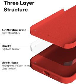 Refurbished Goospery Silicone Phone Case for iPhone 13 Pro - Reebelo US