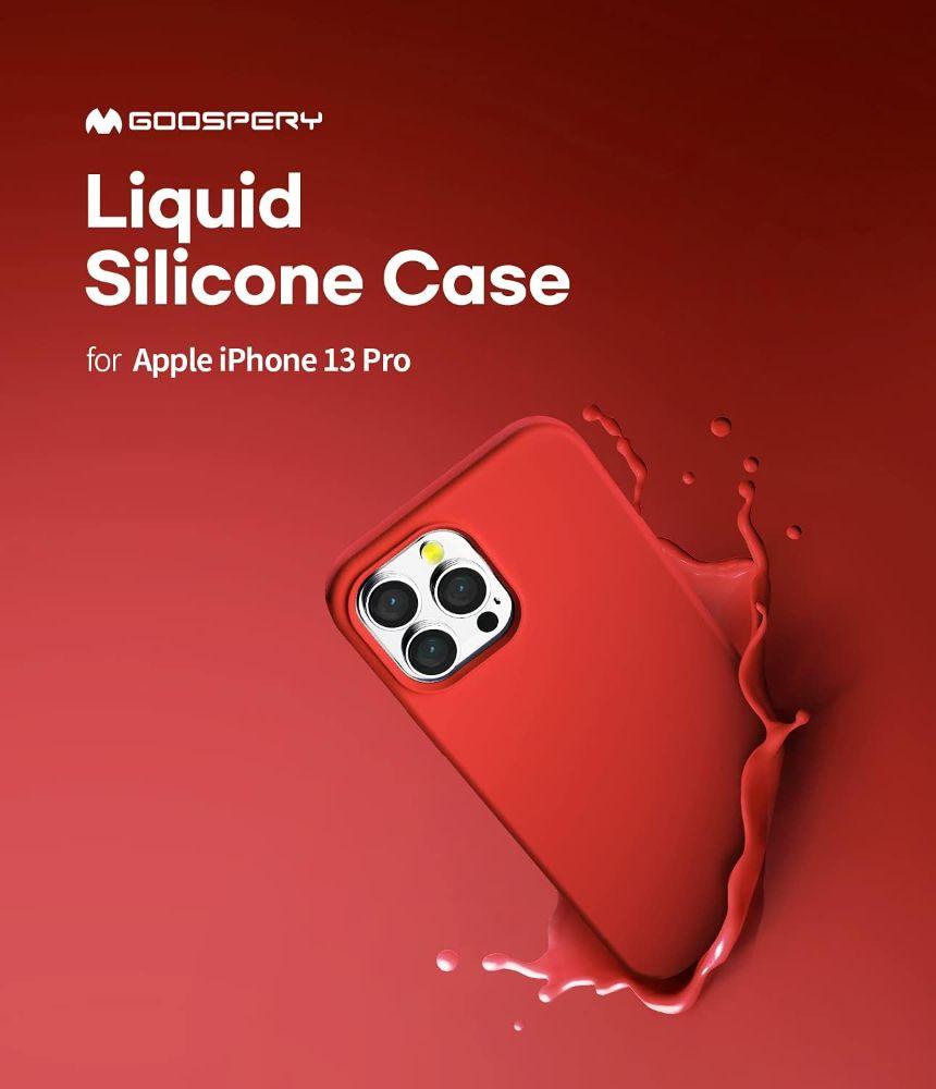 Refurbished Goospery Silicone Phone Case for iPhone 13 Pro - Reebelo US