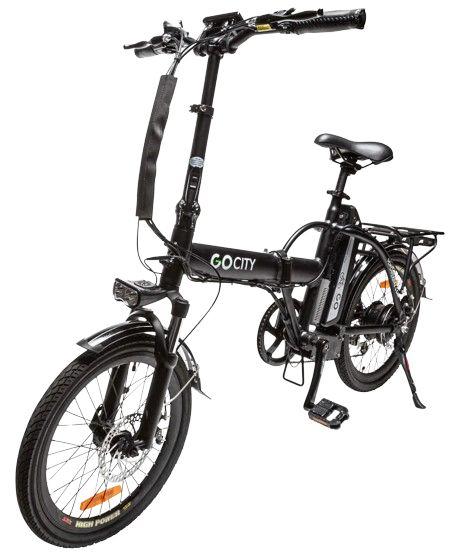 GoPowerBike GoCity Electric Bike - Black