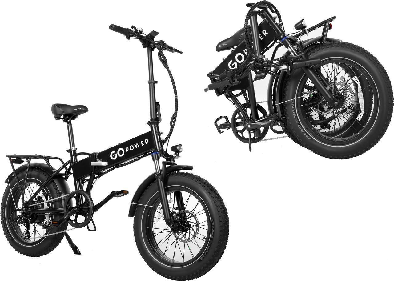 GoPowerBike  GoExpress V2 Electric Bike - Black - Excellent