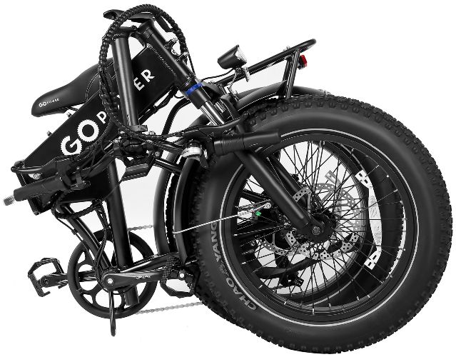 GoPowerBike GoExpress V2 Electric Bike - Black