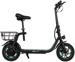 GoPowerBike GoFlow Electric Scooter - Black