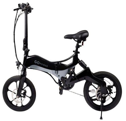 GoPowerBike GoKlik Electric Bike - Black