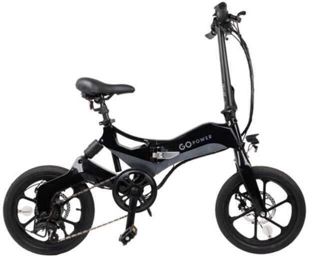 GoPowerBike GoKlik Electric Bike - Black