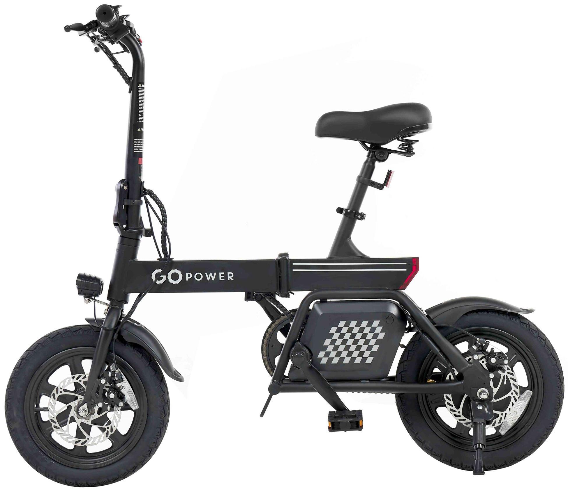GoPowerBike GoLite Electric Bike - Black