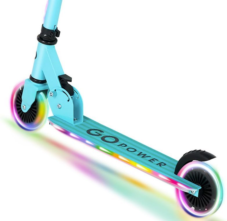 GoPowerBike GoLume Kick Scooter - Blue
