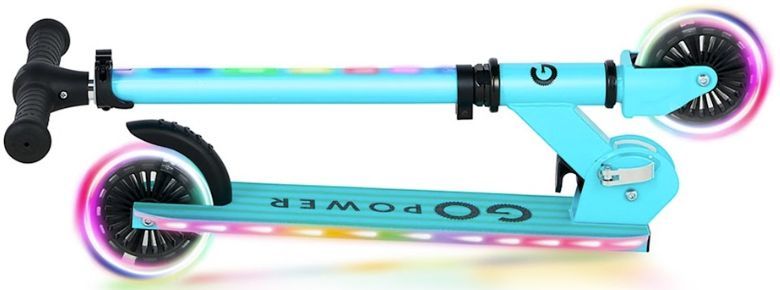 GoPowerBike GoLume Kick Scooter - Blue