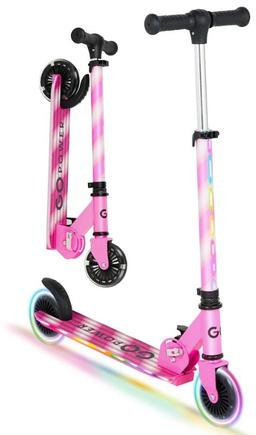 GoPowerBike GoLume Kick Scooter - Pink