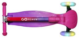 GoPowerBike GoRider Kick Scooter - Pink