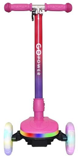 GoPowerBike GoRider Kick Scooter - Pink