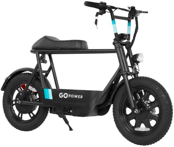 GoPowerBike GoSparky Electric Bike - Black