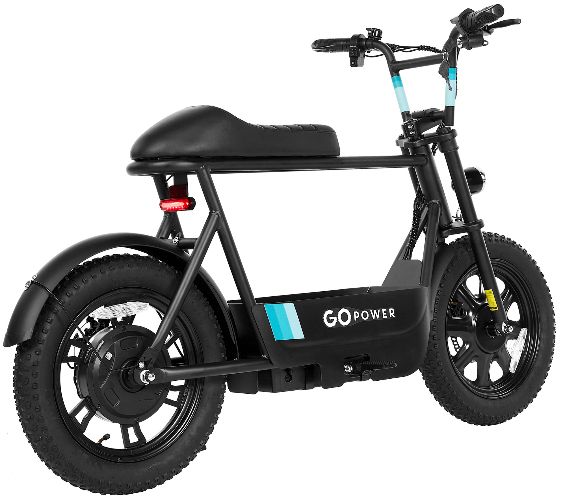 GoPowerBike GoSparky Electric Bike - Black
