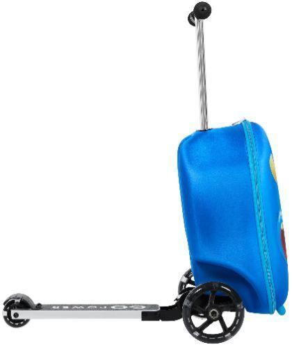 GoPowerBike GoVoyage Kids 2-in-1 Luggage Scooter - Blue