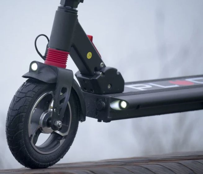 GoPowerBike PlugCity Electric Scooter - Black